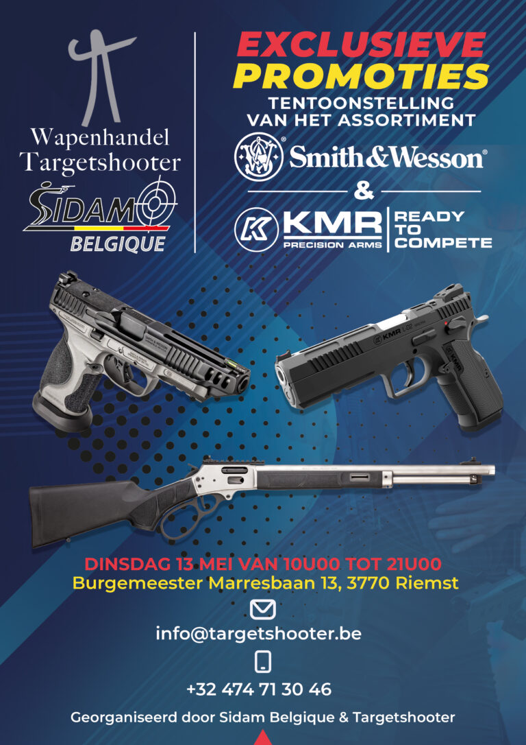 Infodag bij Targetshooter op 13 mei